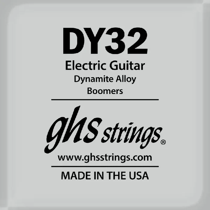 GHS Boomers Round Core Nickel Wound .032 Electric Guitar Single String