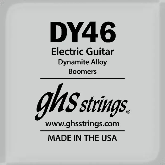 GHS Boomers Round Core Nickel Wound .046 Electric Guitar Single String