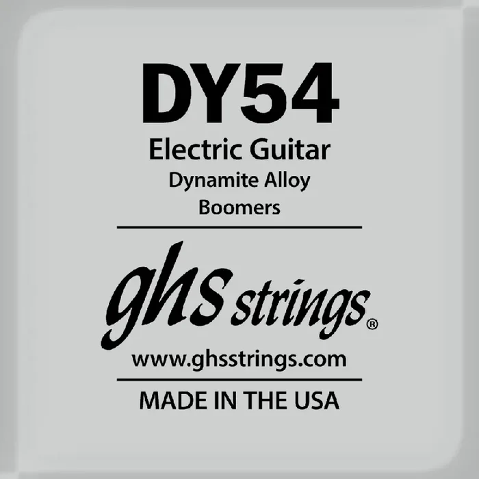 GHS Boomers Round Core Nickel Wound .054 Electric Guitar Single String