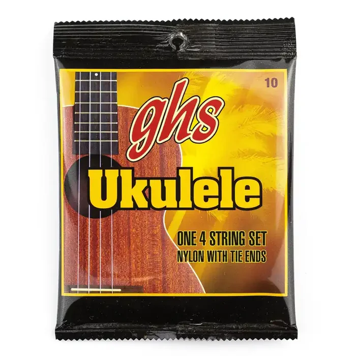 GHS Standard Ukulele 10 Clear Nylon Ukulele Strings 10-22