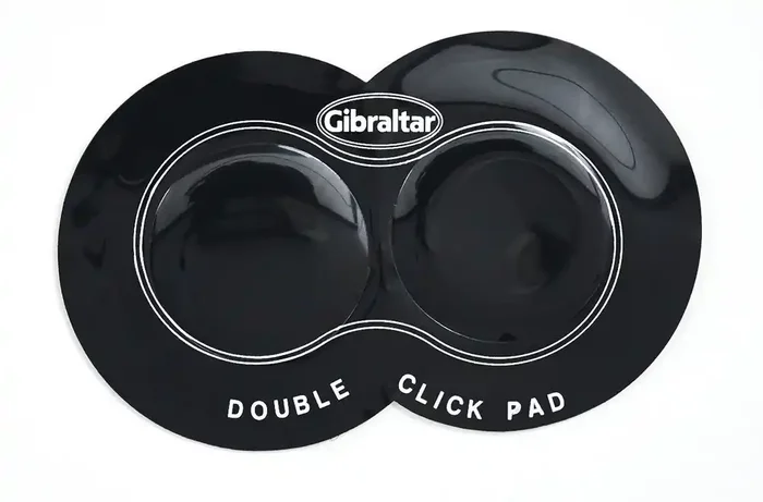 Gibraltar Double Metal Bass Drum Beater Pad Patch Click Pad