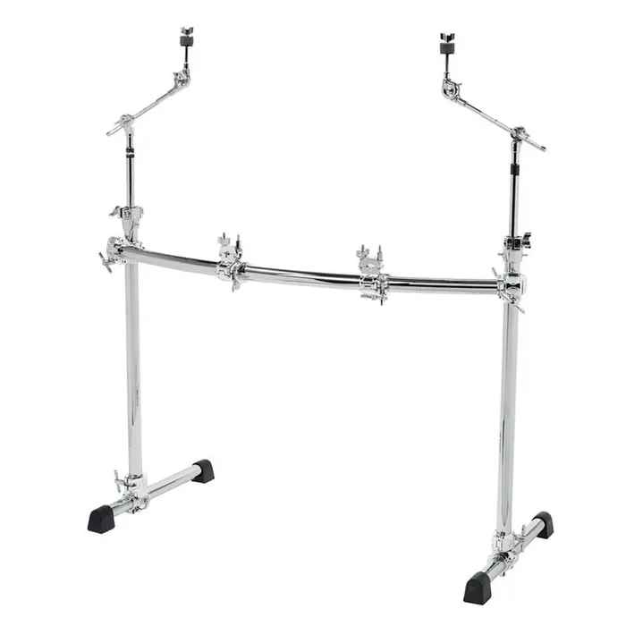 Gibraltar Rack System Chrome Series Curved Basic Rack With Cymbal Arms