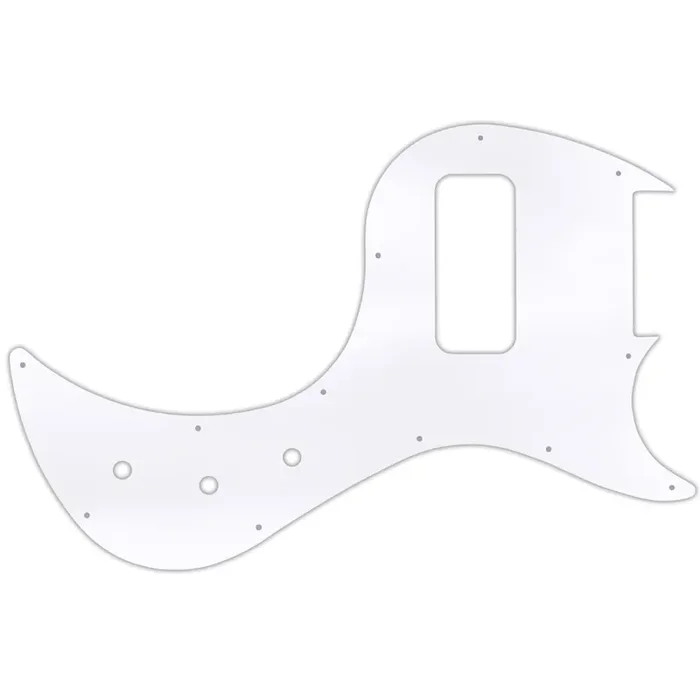 Gibson 5 String EB5 Bass – Clear Acrylic Thick