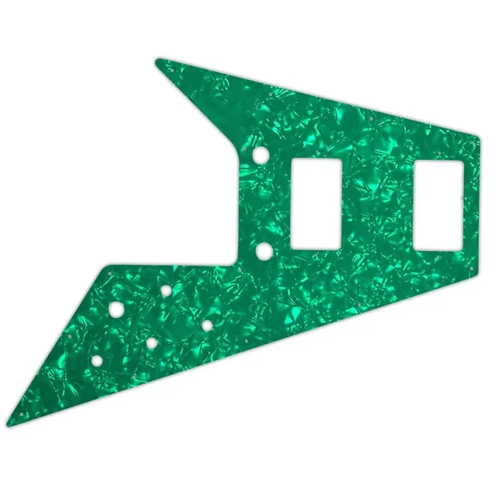 Gibson Flying V ‘1989 to Present‘ ‘67 Reissue Model – Green Pearl W/B/W Lamination