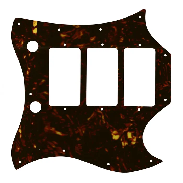 Gibson SG Custom 1964-1970 Full Face SG Custom – Dark Brown Celluloid Tortoiseshell W/B/W Lamination