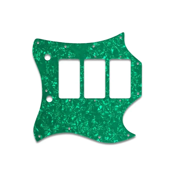 Gibson SG Custom 1964-1970 Full Face SG Custom – Green Pearl W/B/W Lamination