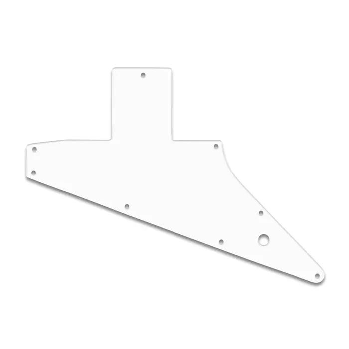 Gibson USA Explorer (2010 – 2018) – Solid Shiny White .090″ / 2.29mm thick, with bevelled edge