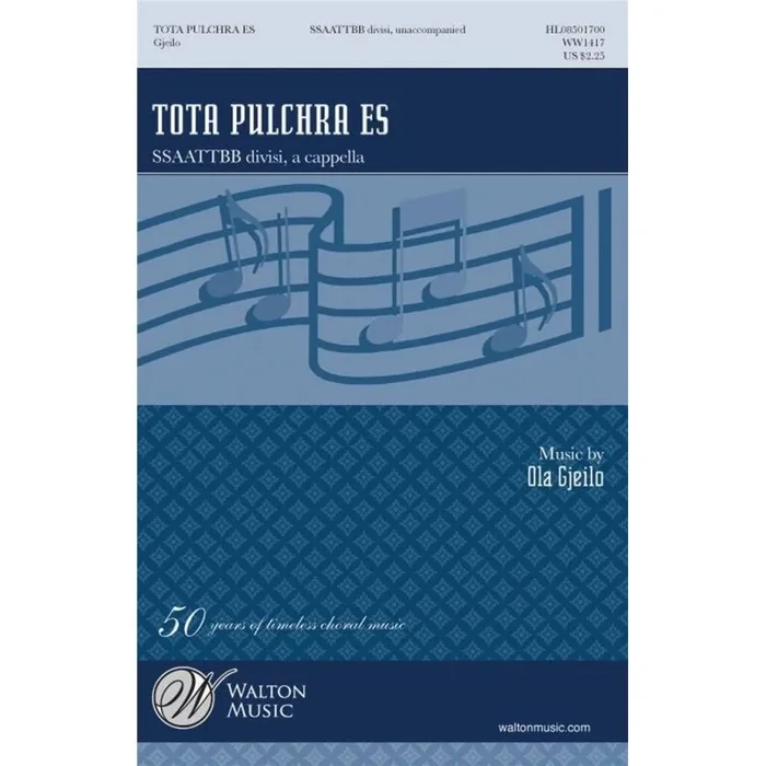 Gjeilo, Ola – Tota pulchra es