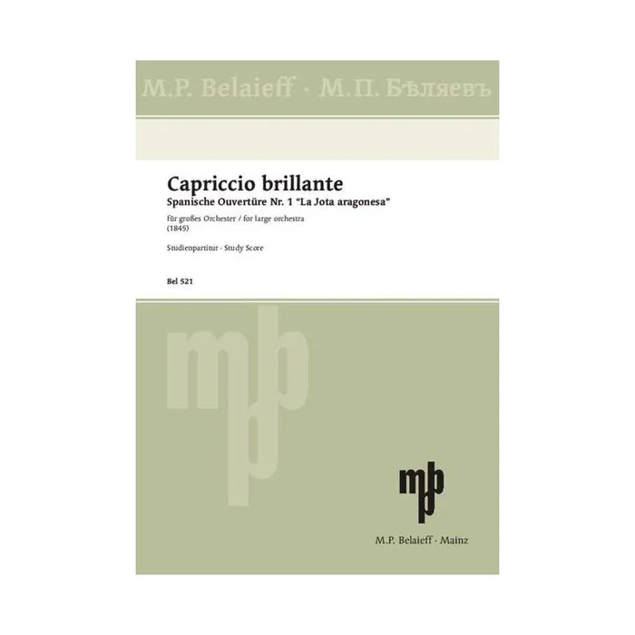 Glinka, Michael – Capriccio brillante