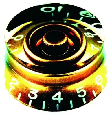 GM Guitar Knobs LP-Style Gold X4