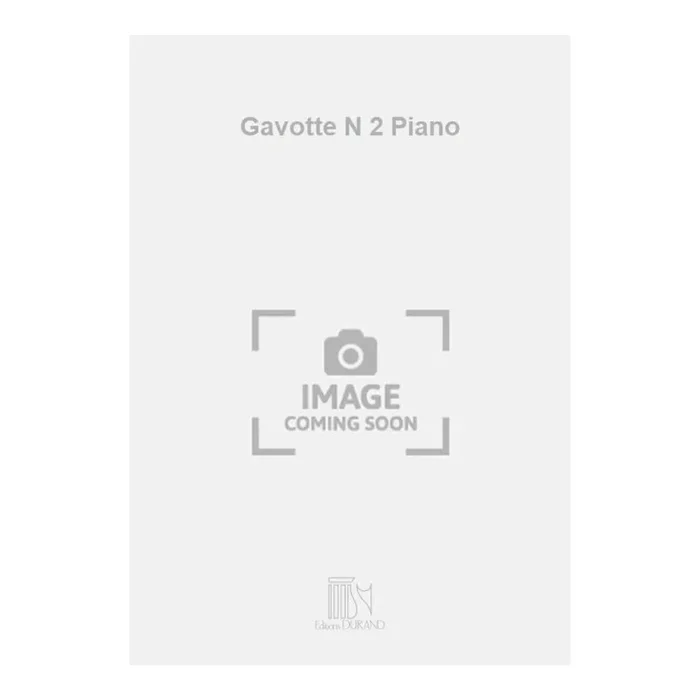 Godard, Benjamin – Gavotte N 2 Piano