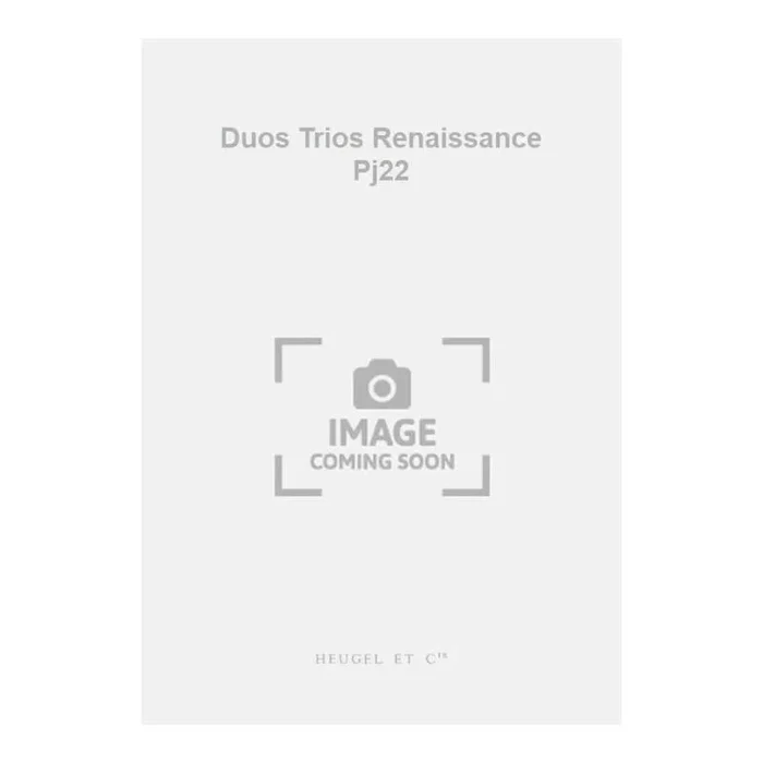 Godebrye, Jacob – Duos Trios Renaissance Pj22