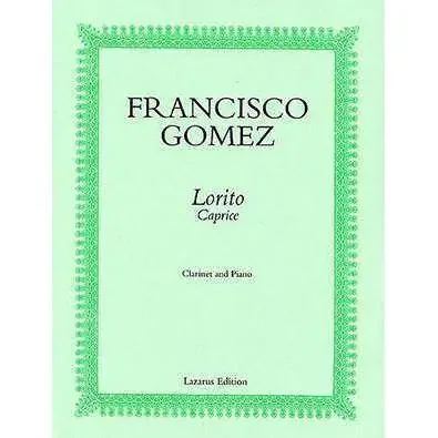 Gomez – Lorito Caprice (Clarinet and Piano)