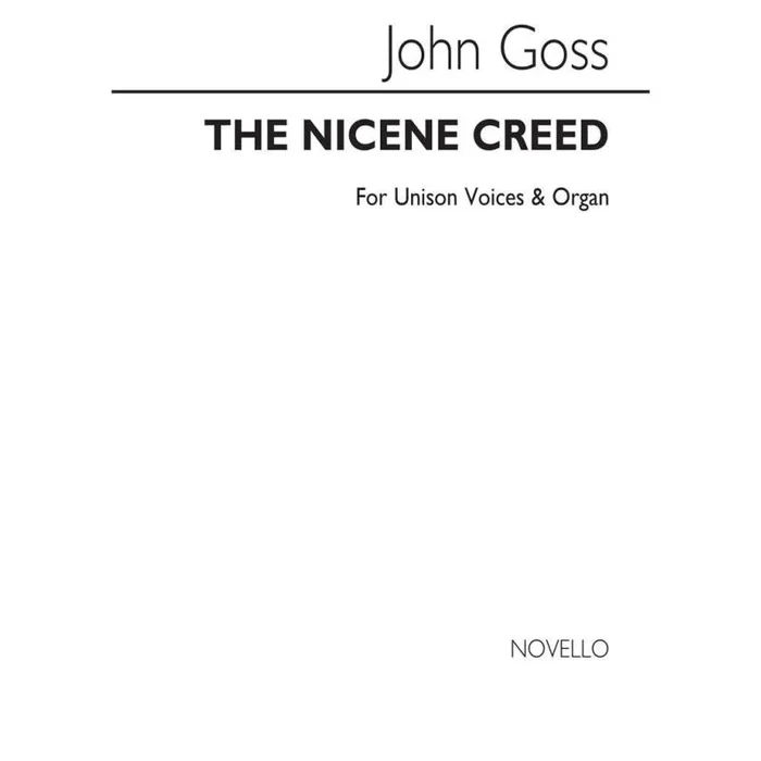 Goss, John – The Nicene Creed Organ