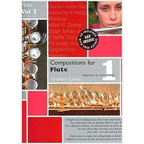 Graham Lyons Compositions for Flute (incl. CD)