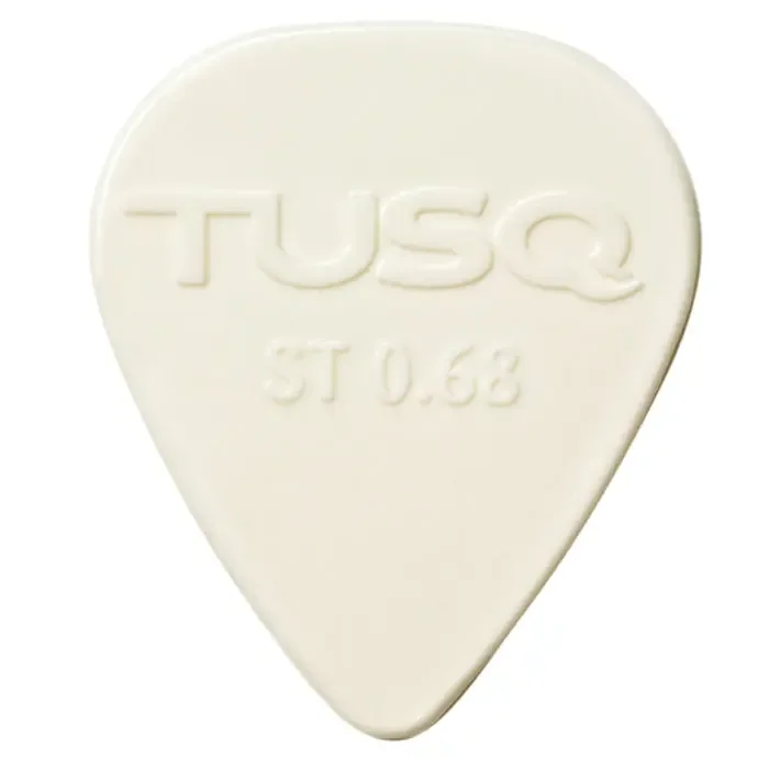 Graph Tech TUSQ Standard Shape .68mm Guitar Picks, Bright Tone, 6-Pack