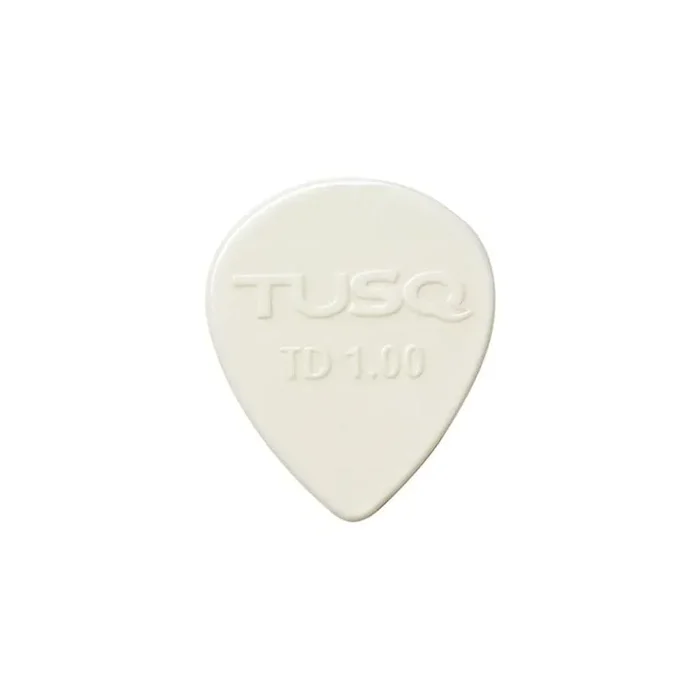 Graph Tech TUSQ Tear Drop White 1mm Guitar Pick 6-Pack
