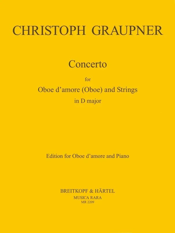 Graupner: Oboe Concerto in D Major