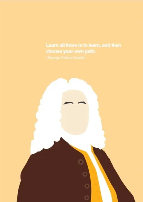 Greetings Card Handel Portrait