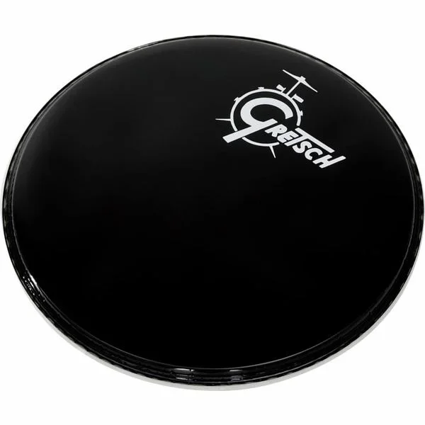 Gretsch Drums 18″ Bass Drum Head Black /Logo