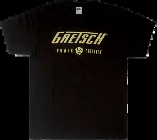 Gretsch Power & Fidelity Logo T-shirt
