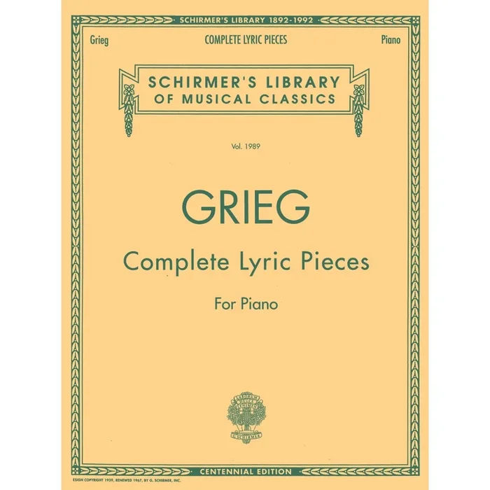 Grieg, Edvard – Complete Lyric Pieces For Piano