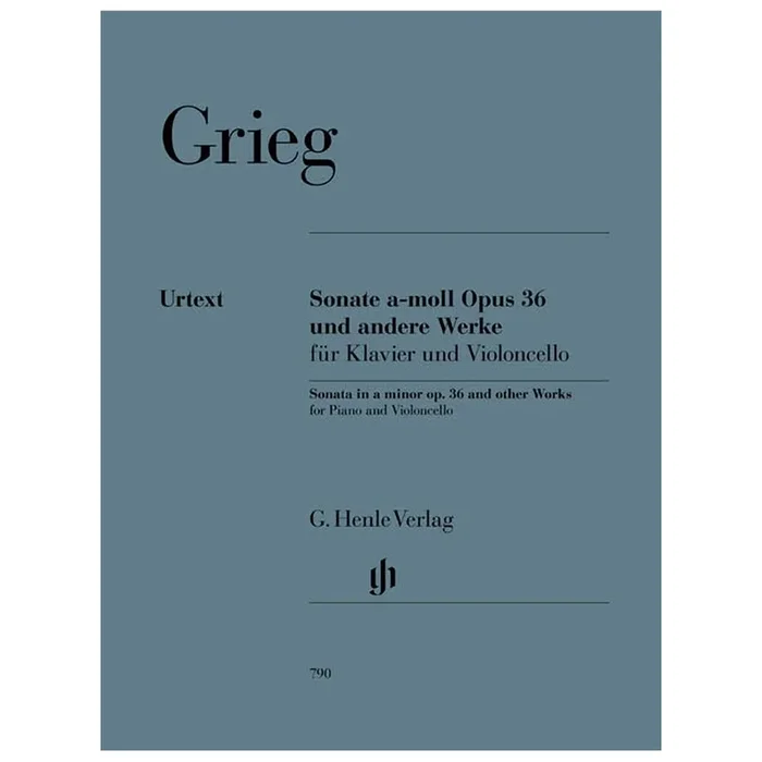 Grieg, Edvard – Sonata A Minor Op. 36 & other