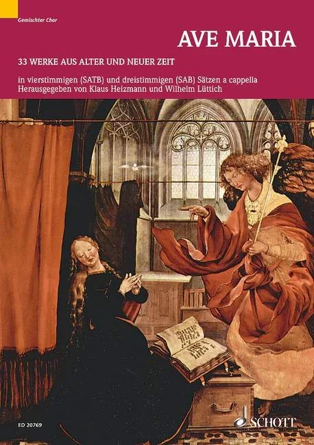 Grieg, Edvard : Grieg, Edvard : Ave maris stella, – mixed choir – Schott Digital