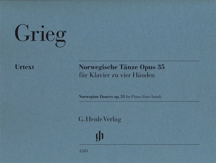 Grieg: Norwegian Dances Op 35 for Piano Four Hands