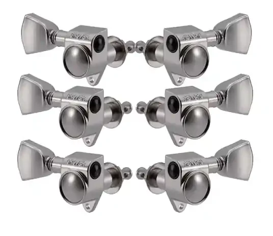 Grover 102NK Original Rotomatic 3 a side Tuners in Nickel