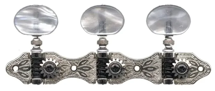 Grover CLASSIC 3-A-SIDE 35MM Nickel Machine Heads for Classical Guitar