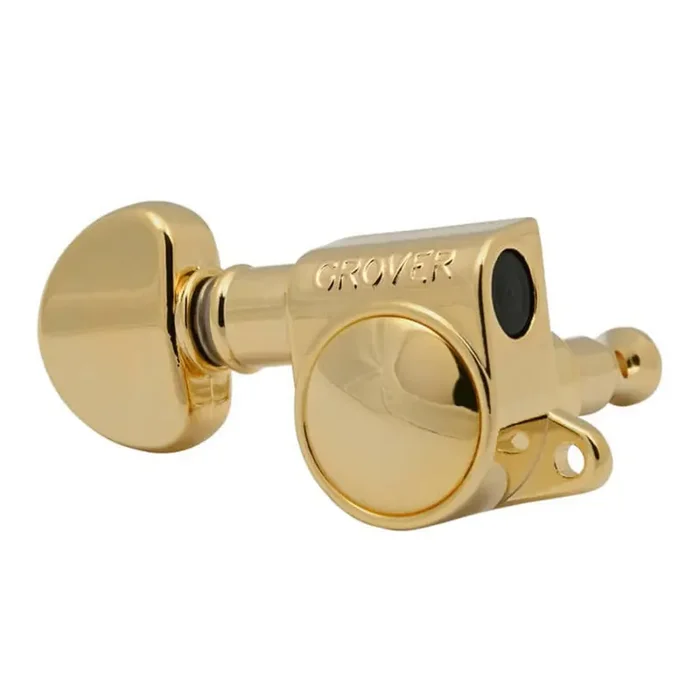 Grover Mid-Size Rotomatic 18 Series ~ 6-In-Line ~ Gold ~ Left Hand