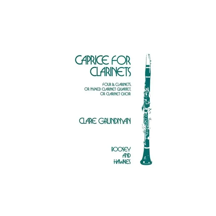 Grundman, Clare – Caprice for Clarinets