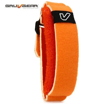 Gruv Gear FretWraps HD “Flare” Guitar String Muters/Dampeners 1-Pack (Orange, Large)