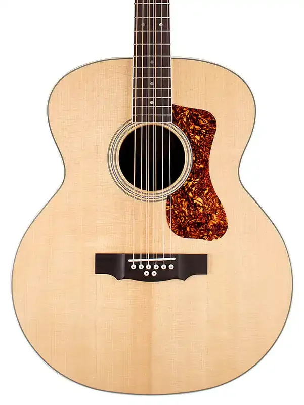 Guild BT-258E 8-String Baritone Acoustic Guitar – Natural