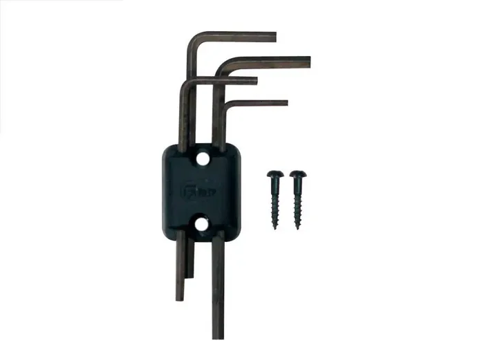 Guitar Allen Key / Wrench Set + Holder & Screws