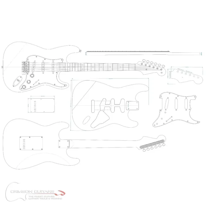 Guitar Plans – 60‘s S-Type