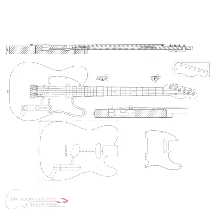 Guitar Plans – T-Type
