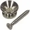 Guitar Tech End Pins Chrome with Screw GT548