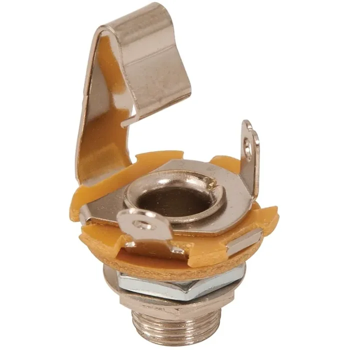 Guitar Tech MONO JACK – SUITABLE FOR 1/4″ JACK PLUG GT938 CHROME