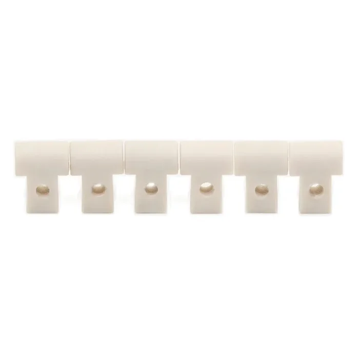 Guitar Tech Resomax Tune-O-Matic Blank Saddles ~ White