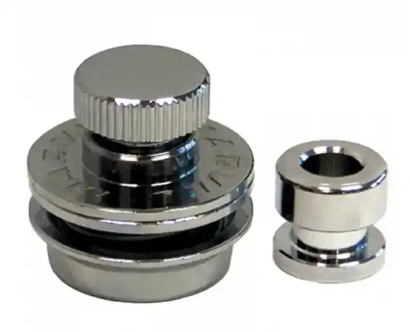 Guitar Tech Strap Locks, Chrome (Pack of 2) GT837