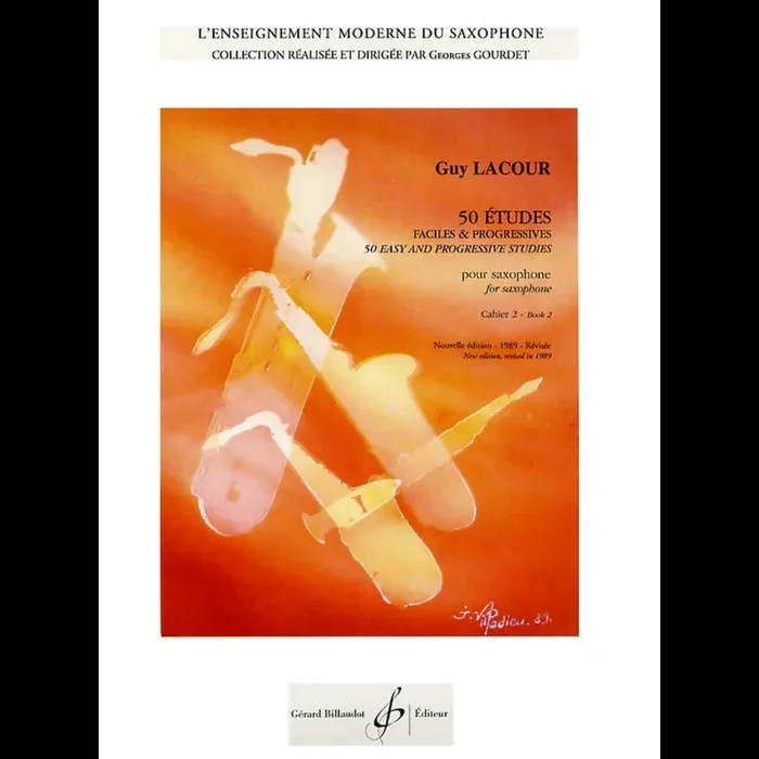Guy Lacour – 50 Etudes Faciles & Progressives