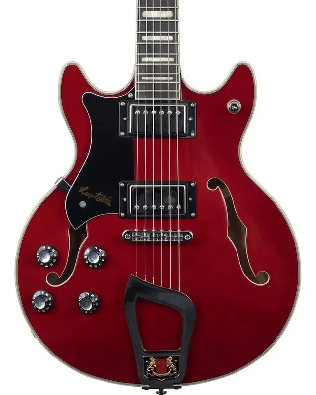 Hagstrom Alvar Left-Handed – Wild Cherry Transparent