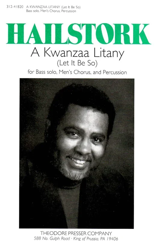 Hailstork: A Kwanzaa Litany (Let It Be So)