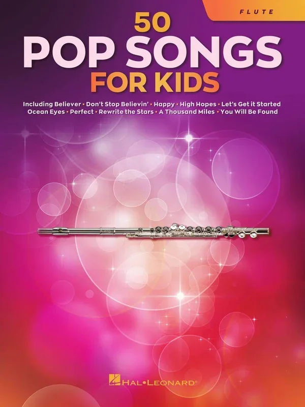 HAL LEONARD 00350958 50 Pop Songs for Kids – for Flute