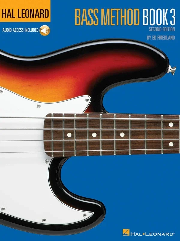Hal Leonard Bass Method Book 3 – Book/Online Audio