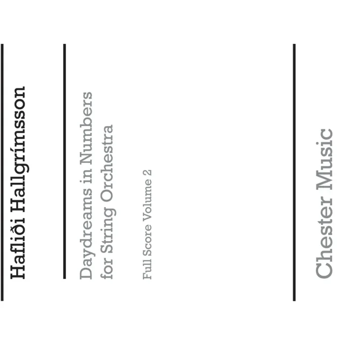 Hallgrímsson, Haflidi – Daydreams In Numbers Vol.2