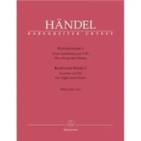 Handel, George Frideric Keyboard Works Bk1 Eight Great Suites