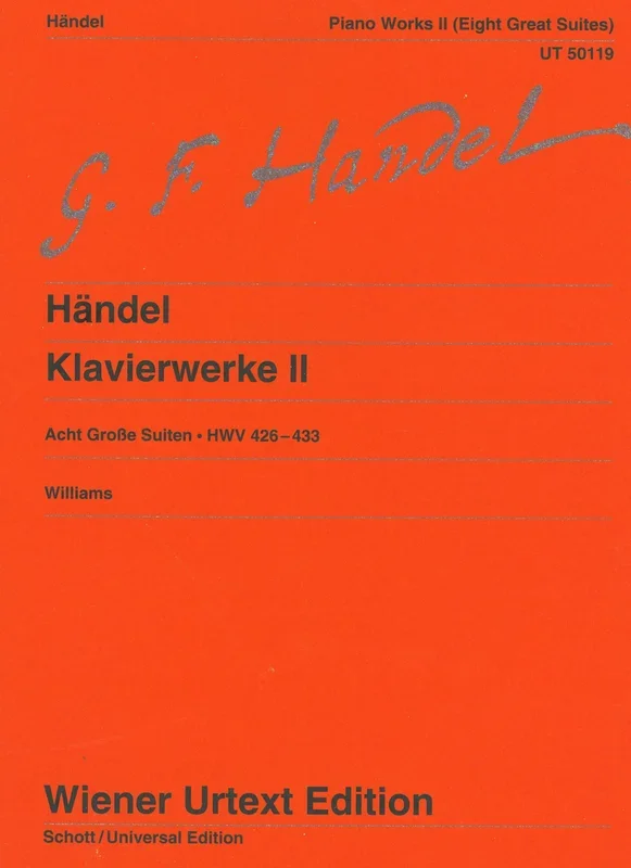 Handel: Works for Piano – Volume 2 (HWV 426-433)